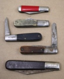 Barlow and Diamond Edge Folding Knives
