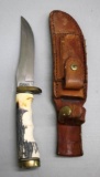 Schrade USA 153UH Fixed Blade Hunting Knife and Sheath