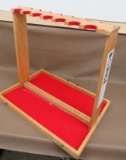 Oak Folding Rifle Rack