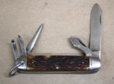 WWII Bone Handle Engineer's Knife