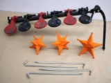 Steel Flip Paddle Target with Shooting Star Set
