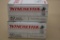 100 Rounds Winchester 40 S&W 165 grain FMJ Ammunition