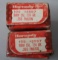 Two Open Boxes Hornady 9mm 124 Grain FMJ RN Bullets for Reloading