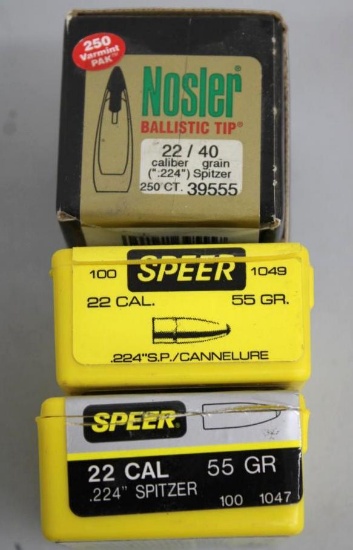 22 Caliber Bullets for Reloading