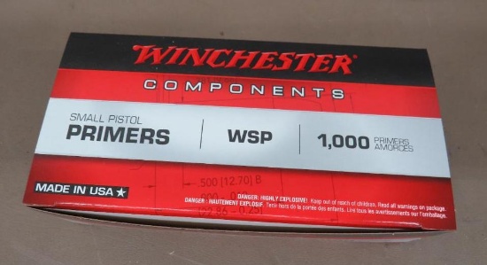 Winchester WSP Small Pistol Primers NO SHIPPING
