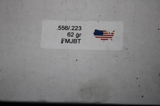 Commercially Reloaded .556/223 FMJ BT Ammunition