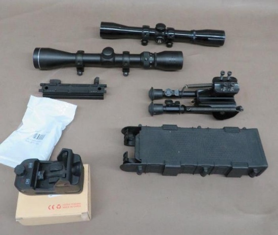 Harris Bipod, Scopes and Other Accessories