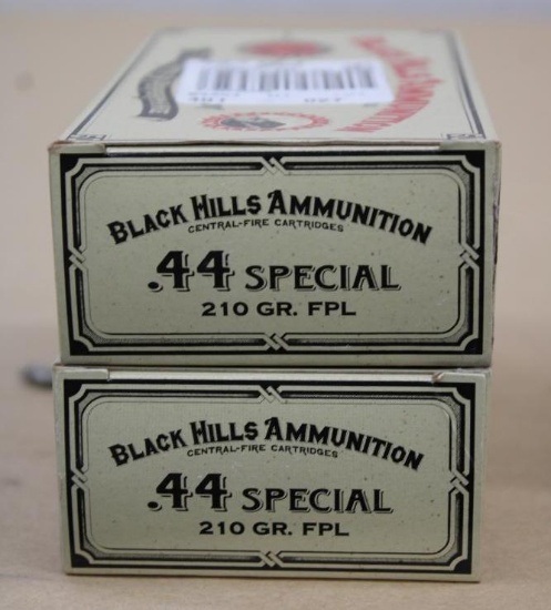 100 Rounds Black Hills 44 Special Ammunition