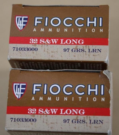 100 Rounds Fiocchi 32 S&W Long Ammunition