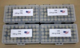 200 Rounds Commercially Reloaded 380 Ammunition in Ammo Cases