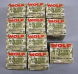 11 Boxes of 20 Rounds Wolf Military Classic 7.62 x 39mm Ammunition