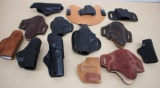 Mixed Left-Hand Revolver Holsters