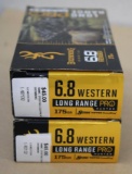 40 Rounds Browning 6.8 Western LR Ammunition