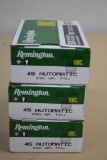 150 Rounds Remington UMC 45 Auto Ammunition