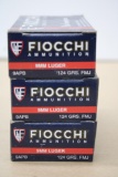 150 Rounds Fiocchi 9mm Luger Ammunition