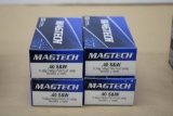 200 Rounds Magtech 40 S&W Ammunition