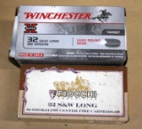 102 Rounds 32 S&W Long Ammunition