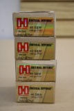 80 Cartridges Hornady Critical Defense 40 S&W Ammunition