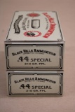 100 Pieces Black Hills Ammunition 44 Special Ammunition