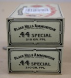 100 Rounds Black Hills 44 Special Ammunition