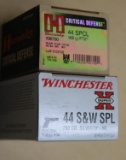 40 Rounds 44 Caliber Special Ammunition