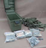 223/5.56 Stripper Clips and Ammo Can