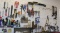 Mixed Hand Tools and All Other Contents of Pegboard