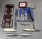 Imperial Folding Knife and Interchangeable Set, and Other Folding Knives