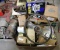 Huge Pile of Mixed Auto Parts, Tools, and More