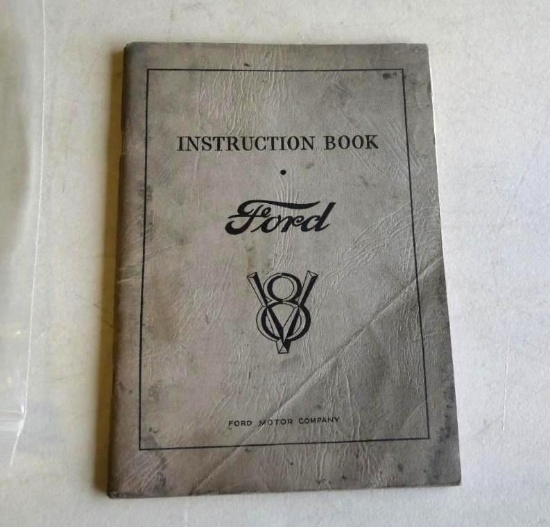 Ford V8 Instruction Book!