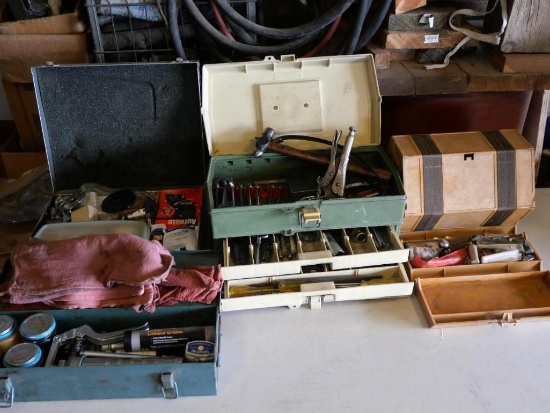Tool Boxes with Contents