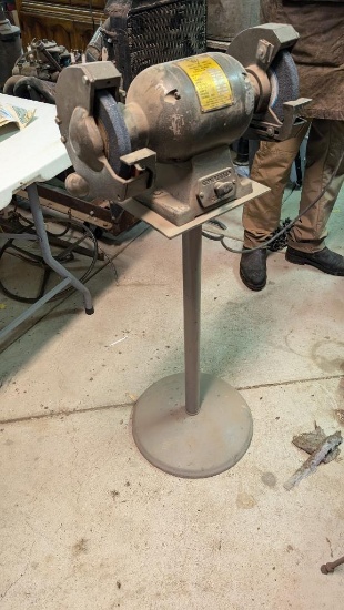 CI Heavy Duty Bench Grinder