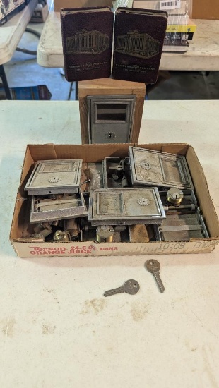 Post Office Box Fronts w/ Banks