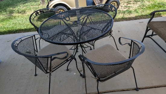 Wrought Iron Patio Set