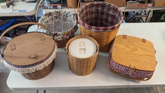 Large Longaberger Baskets