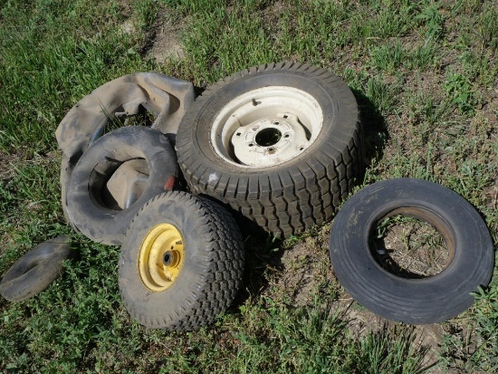 Lawn Tractor Tires & Wheels