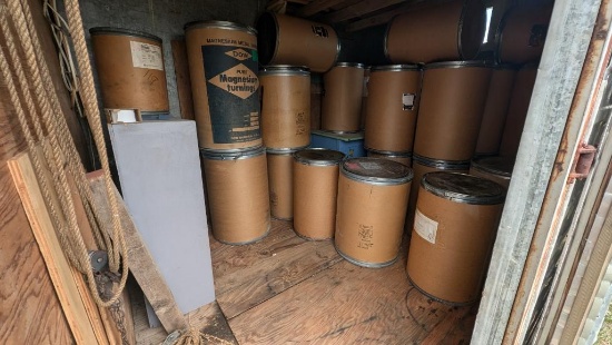 Contents of Back Of Conex