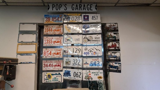 Collectible Model A License Plates and Frames