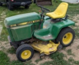 John Deere 318 Riding Lawn Mower