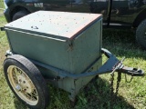 Antique Trailer with Model A Wire Wheels!