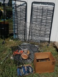 Bungee Cords, Cast Iron Tractor Sprinkler & Metal Goods