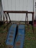 Metal Saw Horses & Car Ramps