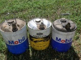 Mobil / Ford 5 Gallon Cans!