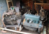Four Engines and Other Contents of Conex 1 Floor
