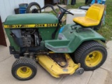 John Deere 317 Riding Lawn Mower