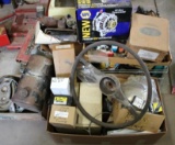 Huge Pile of Mixed Auto Parts, Tools, and More
