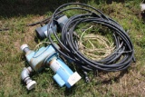Two Engines with Power Cord and Tubing