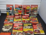 Twelve Vintage Custom Car Magazines!