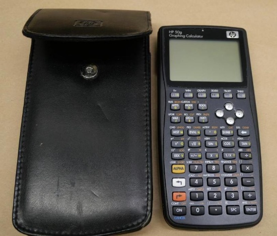 HP 50 Graphing Calculator with Case