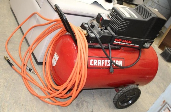 Craftsman 30 Gallon Portable Air Compressor with Hose
